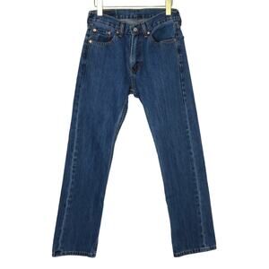 Levi's 505 High Rise Straight Leg Jeans W29 L32